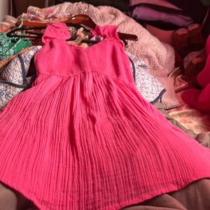 Hollister Pink Shorts Dress